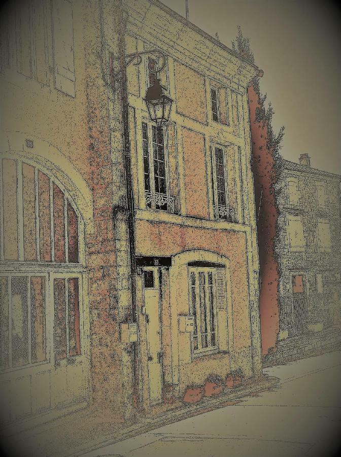 La Vieille Maison Rose Nanteuil-en-Vallée Exterior photo